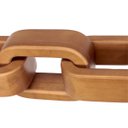 Ver imagem 3 de Escultura / Centro de Mesa Corrente em Madeira - Mart