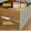 Ver mais imagens de Paneleiro 2 Portas 3 Gavetas Imperatriz 100% Mdf