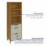 Paneleiro 2 Portas 3 Gavetas Imperatriz 100% Mdf - 2