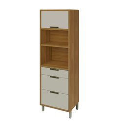 Paneleiro 2 Portas 3 Gavetas Imperatriz 100% Mdf - 11