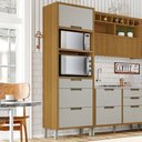 Ver imagem 1 de Paneleiro 2 Portas 3 Gavetas Imperatriz 100% Mdf