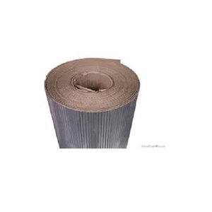 Aluminio Corrugado Esp. 0,15mm C/b - 50 X 0,91m (rolo)