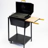 Churrasqueira Parrilla Bafo Média com Rodas Preto - 1