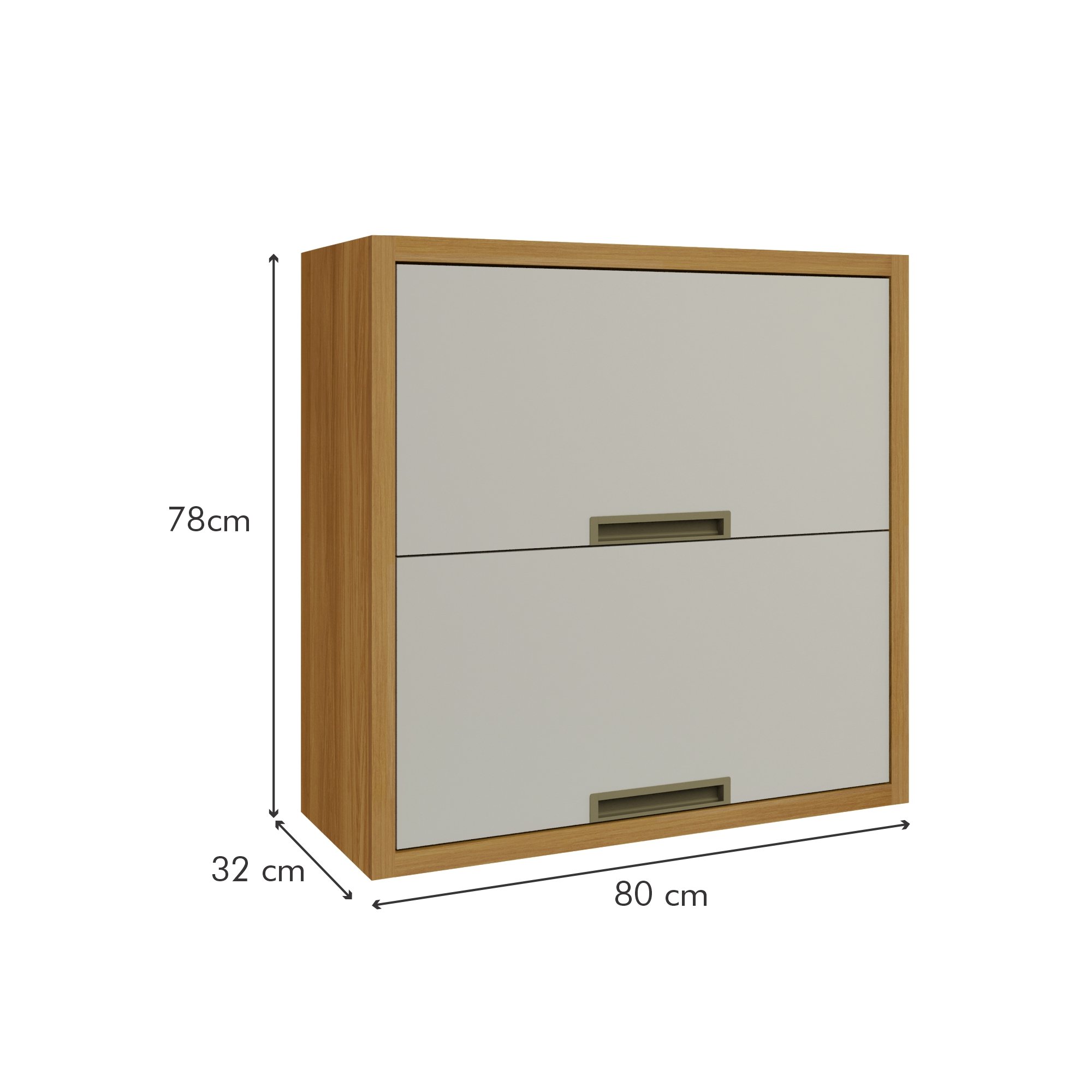 Cozinha Modulada 9 Peças Angulo Com 4 Aéreos 4 Balcões 1 Paneleiro Torre Quente 100% Mdf Imperatriz - 14