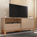 Ver imagem 1 de Bancada Rack para Tv até 55 Polegadas Jace Marrom Caemmun