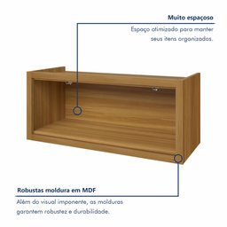 Cozinha Modulada 5 Peças Ripado Imperatriz  100% Mdf - 5