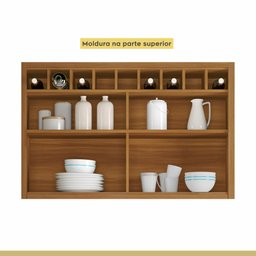 Cozinha Modulada 2 Peças Ripado Imperatriz 100% Mdf - 6