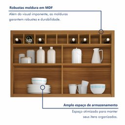 Cozinha Modulada 5 Peças Ripado Imperatriz 100% Mdf - 8