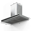 Ver imagem 4 de Coifa de Parede Mueller Plana 90cm 220V Inox Mcf0190G1 Mueller