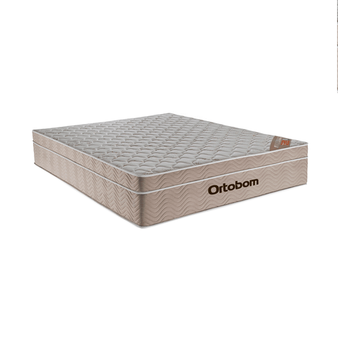 Colchão Casal de Molas Ortobom Airtech Springpocket Suede