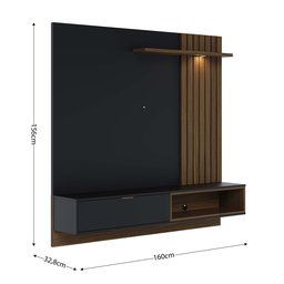 Painel para TV até 60 Polegadas Ripado LED Tocantins - 7
