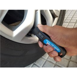 Kit 2 Medidor Pressão Digital Led Pneu Escala 5 A 100 Psi Medição Psi Kpa Bar Hold Mpp-100 Portátil  - 3
