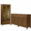 Ver imagem 1 de Cristaleira 2 Portas Vidro e Balcao Buffet 4 Portas Diamond Dtall