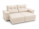 Ver imagem 2 de Sofa Retratil Reclinavel 260m Dubai Veludo Premium