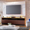 Ver imagem 1 de Estante Home Theater com LED para TVs até 70 Polegadas Marajó Colibri
