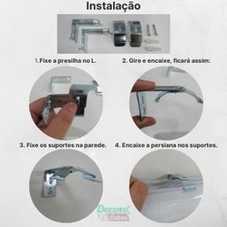 Persiana Double Vision 180larg x 200alt - Branca - 7