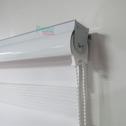 Persiana Double Vision 180larg x 200alt - Branca - 5