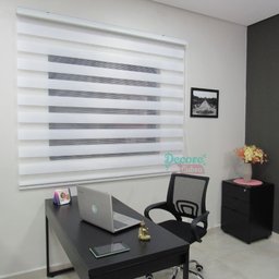 Persiana Double Vision 180larg x 200alt - Branca - 2