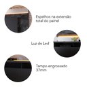 Ver imagem 2 de Estante Home Theater com LED para TVs até 70 Polegadas Marajó  Móveis