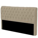 Ver imagem 5 de Cabeceira Casal Queen Estofada para Cama Box Glass Veludo