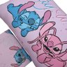 Jogo de Lençol 2 Peças Portallar Disney Stitch e Angel Love Solteiro - 3