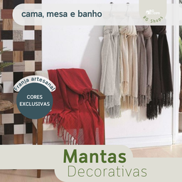 Manta para Sofá Gigante Decorativa Protetora 1,80 X 1,20 - 6
