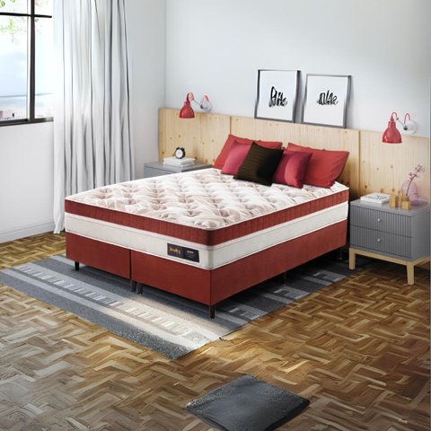 Conjunto Colchão Queen Saara - 1,58x1,98