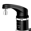 Ver imagem 2 de Torneira Elétrica Fame Elegance 4 Temperaturas Super Potente de Parede Preta 220V
