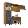 Cozinha Modulada 3 Peças Ripado Princesa Nesher 100% MDF - 18