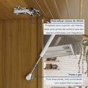 Ver imagem 6 de Cozinha Modulada 5 Peças Ripado Princesa 100% MDF Marrom/Freijó/Grafite