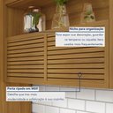 Ver imagem 7 de Cozinha Modulada 5 Peças Ripado Princesa 100% MDF Marrom/Freijó/Grafite