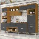 Ver imagem 2 de Cozinha Modulada 5 Peças Ripado Princesa 100% Mdf