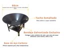 Ver imagem 6 de Lareira Grande Externa P/ Jardim - 66 Cm - Portátil Fogueira Aquecedor
