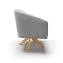 Ver imagem 6 de Cadeira Sala de Jantar Giratória Ma30 Stella Suede D03 - D’Rossi