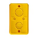 Ver imagem 6 de Kit 20 Caixa de Luz 4x2 Reforçada para Tomada e Interruptor Ilumi Cor:amarelo