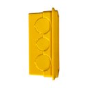 Ver imagem 5 de Kit 20 Caixa de Luz 4x2 Reforçada para Tomada e Interruptor Ilumi Cor:amarelo