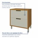 Ver imagem 2 de Balcão Para Cozinha 1 Porta 1 Gaveta Imperatriz 100% Mdf