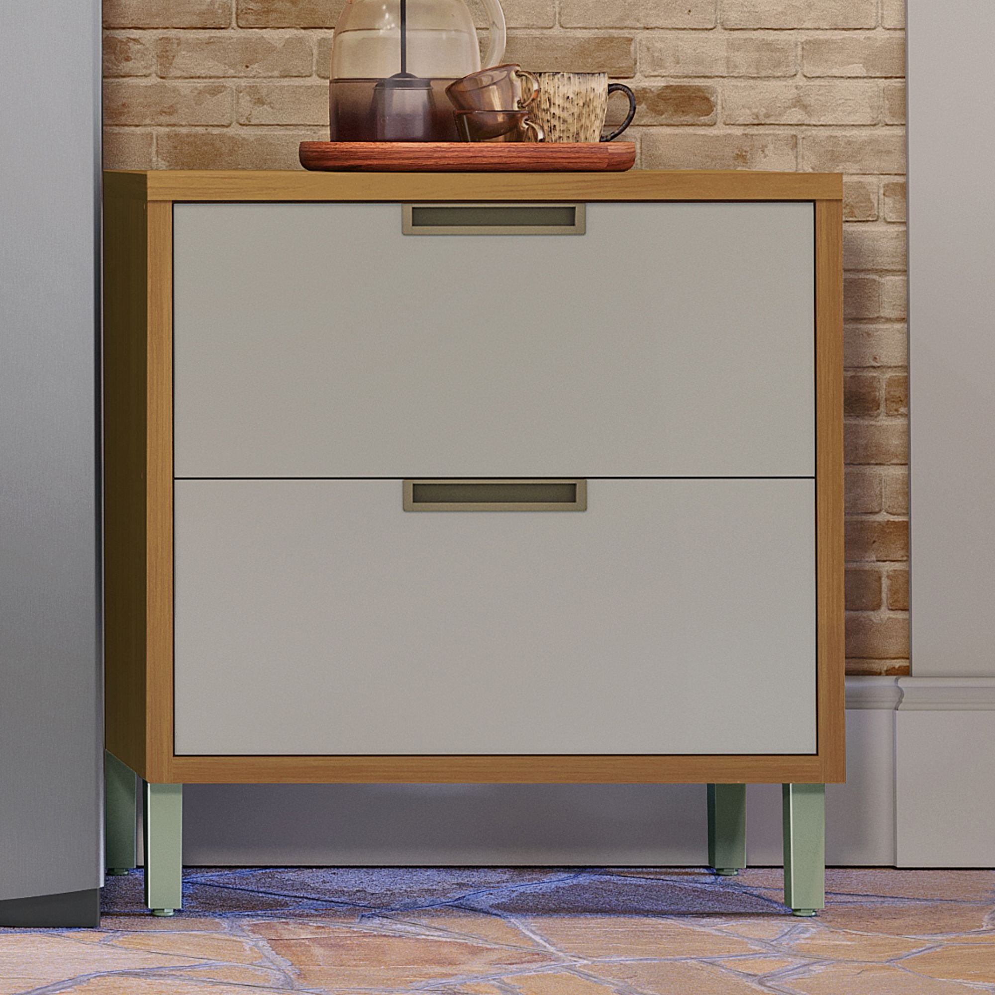 Balcão Para Cozinha 1 Porta 1 Gaveta Imperatriz 100% Mdf