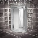 Ver imagem 7 de Tijolo de Vidro 19 X 19 X 8 Cm Translúcido Canto 08 Unidades Tradestar