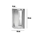 Ver imagem 5 de Tijolo de Vidro 19 X 19 X 8 Cm Translúcido Canto 08 Unidades Tradestar