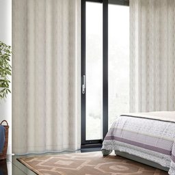 Cortina Istambul Davi - Textura Nude - 2,80m x 1,80m - P/ Varão - Santista - 1