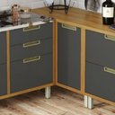 Ver imagem 2 de Balcão De Canto Para Cozinha 1 Porta Imperatriz 100% Mdf