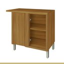 Ver imagem 3 de Balcão De Canto Para Cozinha 1 Porta Imperatriz 100% Mdf