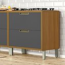 Ver mais imagens de Balcão Para Cozinha 1 Porta 1 Gaveta Imperatriz 100% Mdf