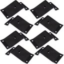 Ver imagem 1 de Kit 8 Chapinhas Inclinada 15º Fixação Pés Palito Rosca