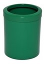 Ver imagem 1 de 04 Un. Lixeira em Plástico com Aro 12 Litros Home ou Office Cor:verde