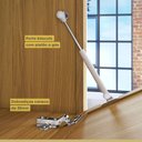 Ver mais imagens de Balcão 1 Porta 1 Gaveta 80Cm Princesa 100% Mdf