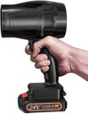 Ver imagem 2 de Super Soprador Folhas Pó Turbo Alta Potência 24v Preto 127/220v