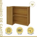 Ver imagem 4 de Armário Aéreo De Canto 1 Prateleira Baronesa E Imperatriz  100% Mdf