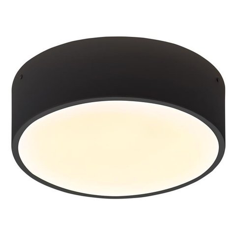 Painel Led De Sobrepor Taschibra Ring 4xE27 Preto Fosco Bivolt